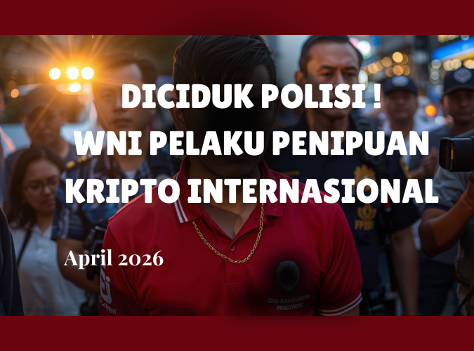 Kasus 10 Juta Dolar, Polisi CIDUK WNI Pelaku Penipuan Kripto Internasional April 2026