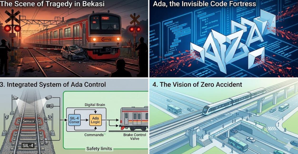 Bahasa Pemrograman Ada sebagai Benteng Logika dalam Menghadapi Tragedi Kereta Api