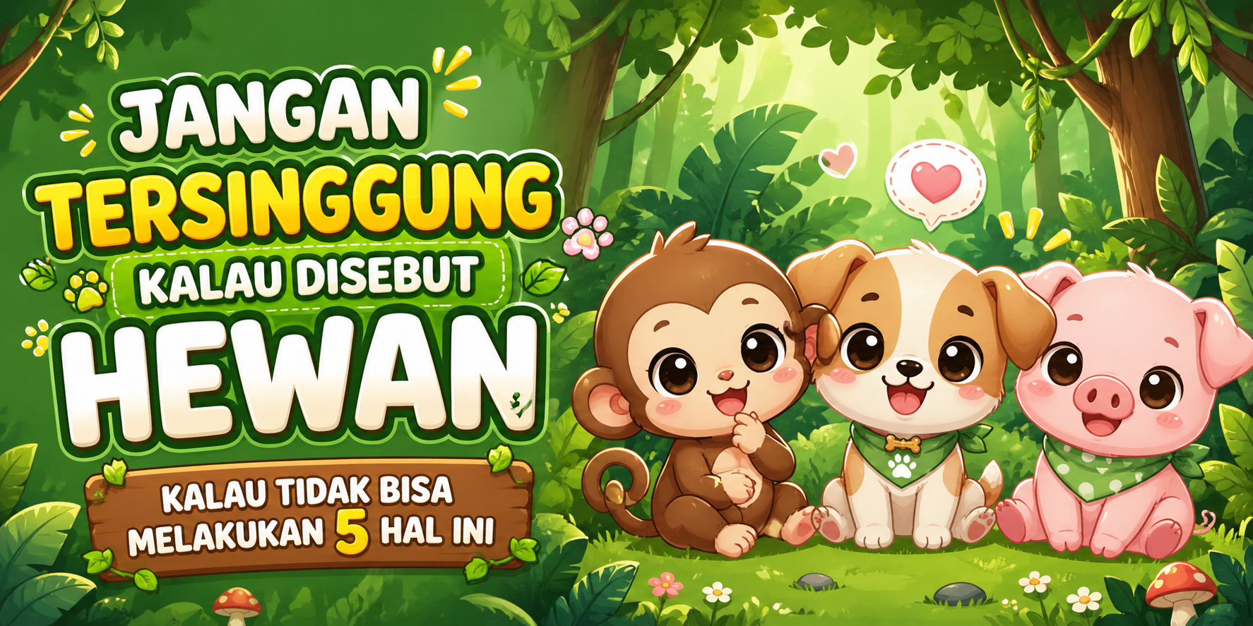 Jangan Tersinggung Kalau Disebut Hewan Kalau Tidak Bisa Melakukan 5 Hal Ini