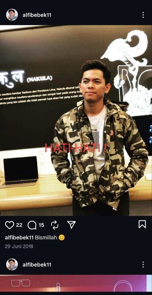 ALFI NURYAMAN / A NURYAMAN NGAMBIL UANG TOKO