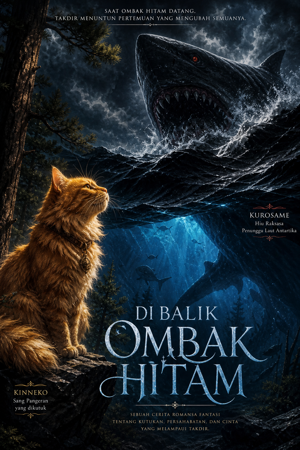 [CERPEN FANTASI] Di Balik Ombak Hitam