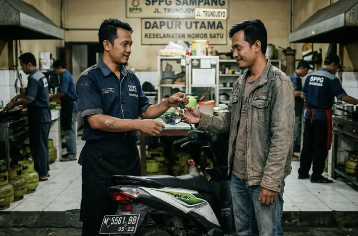 Pinjamkan Motor ke Teman, Pegawai SPPG di Sampang Malah Jadi Korban Penipuan