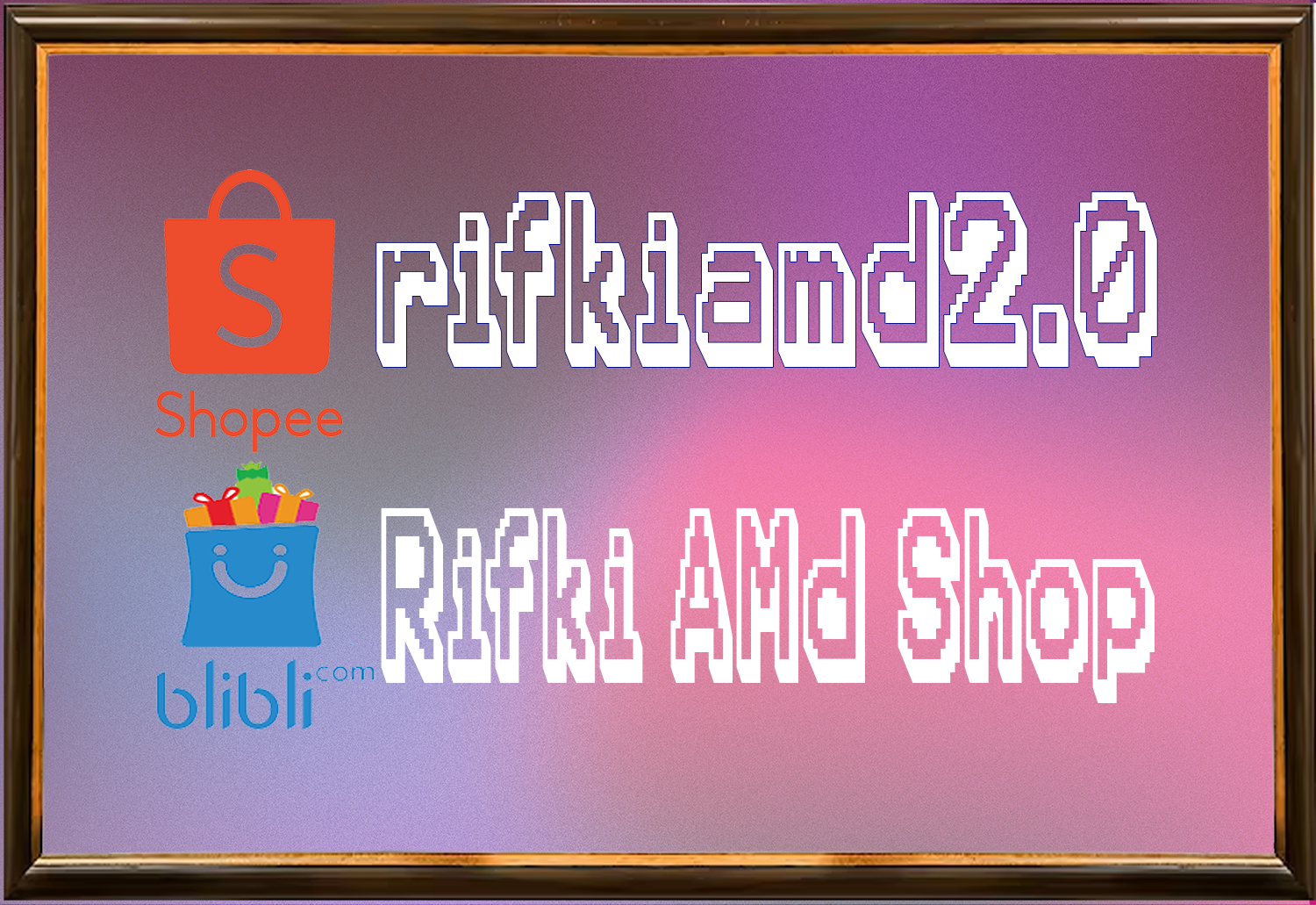 (WORO-WORO) The Me Accounts : The Rifki AMd 'THE AMD' Jonas Rif'ai