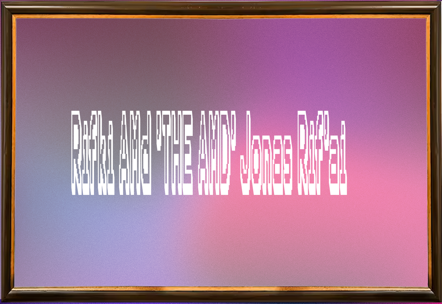 (WORO-WORO) The Me Accounts : The Rifki AMd 'THE AMD' Jonas Rif'ai