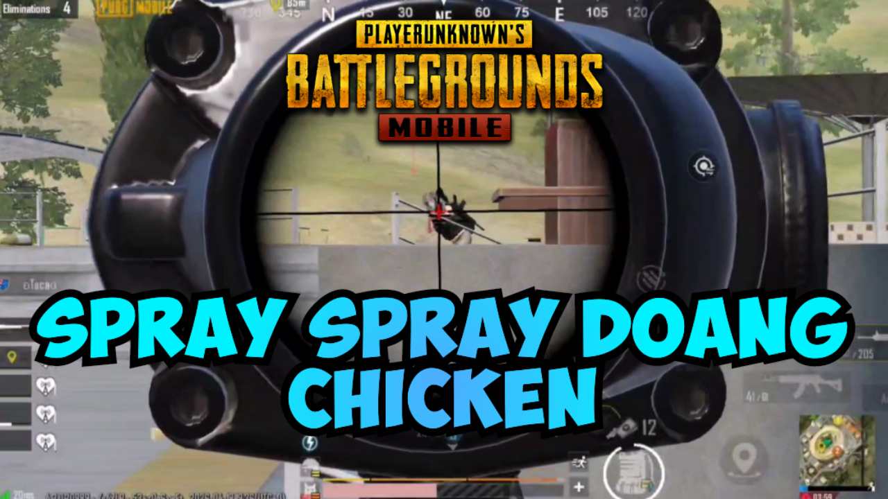 [Video] Spray Spray Doang Chicken - PUBG MOBILE
