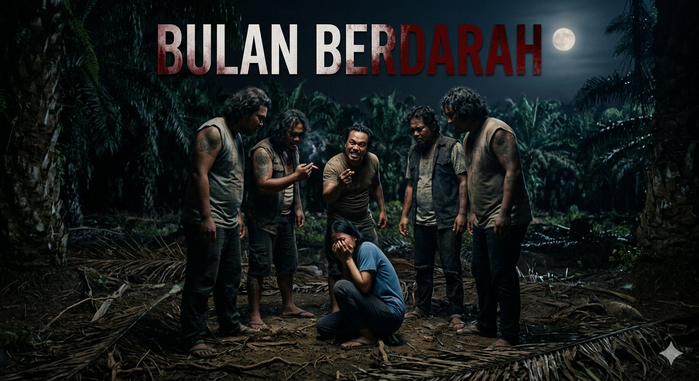 Bulan berdarah.