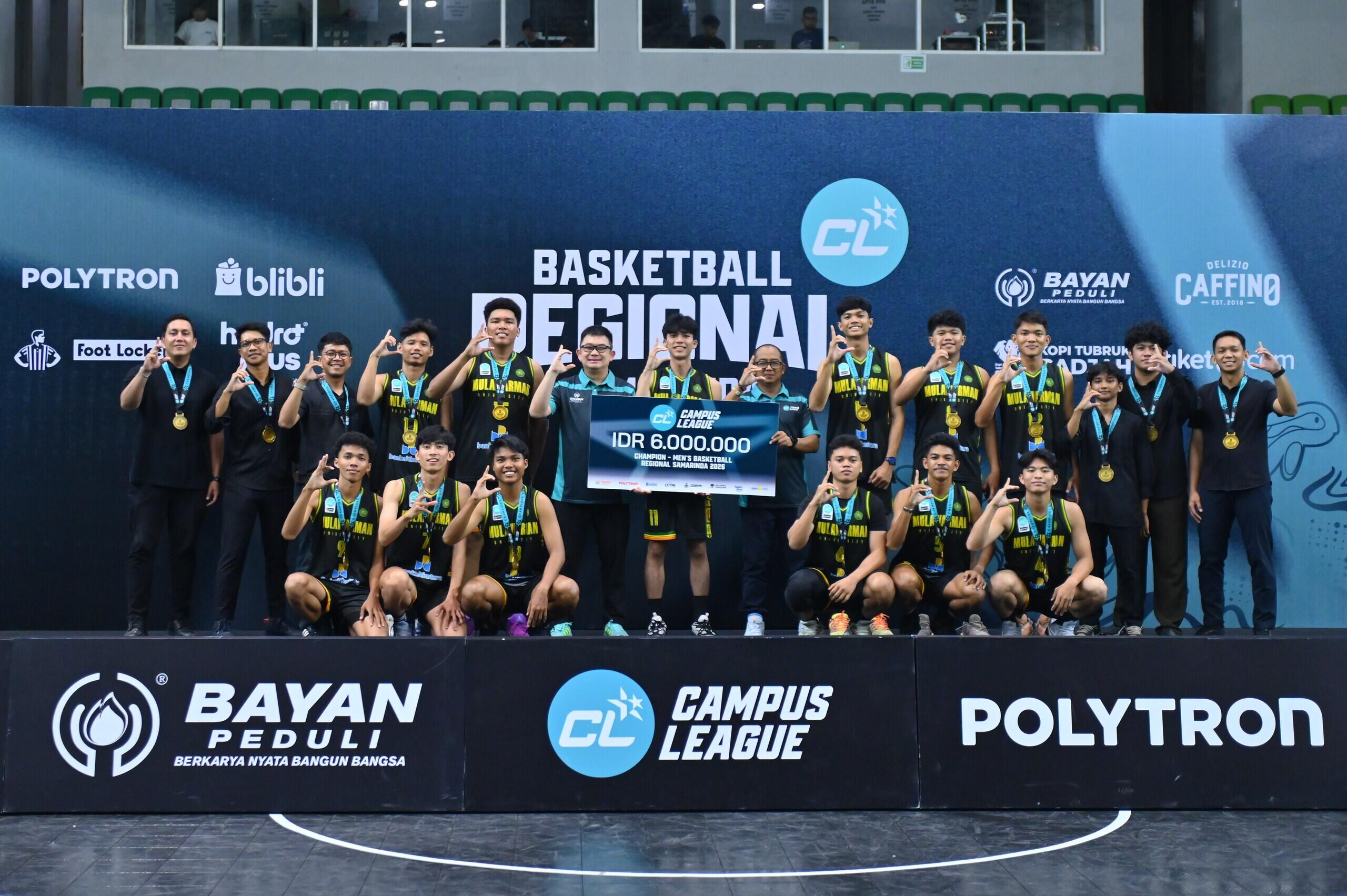 Universitas Mulawarman Juara Campus League Samarinda, Amankan Tiket The National