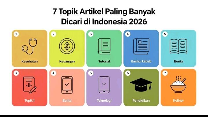 artikel &amp; topik yang PALING BANYAK dicari