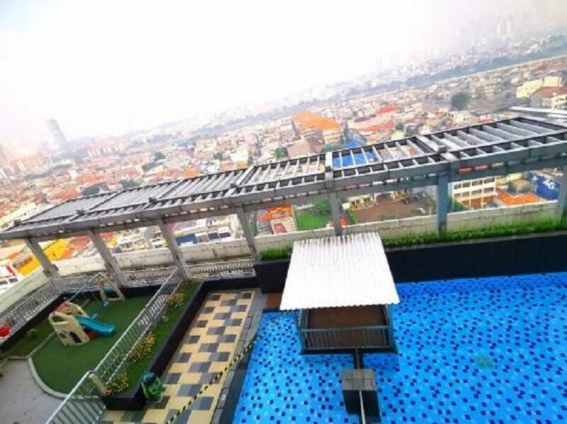 Sewa Apartemen Cosmo Terrace 1 BR Dekat Grand Indonesia, Plaza Indonesia
