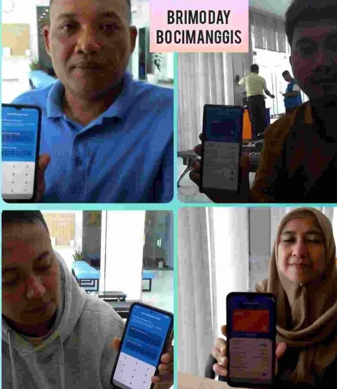 BRI KC Cimanggis Gencarkan MemBRIMOkan Indonesia, Dorong Nasabah ke Transaksi Digital