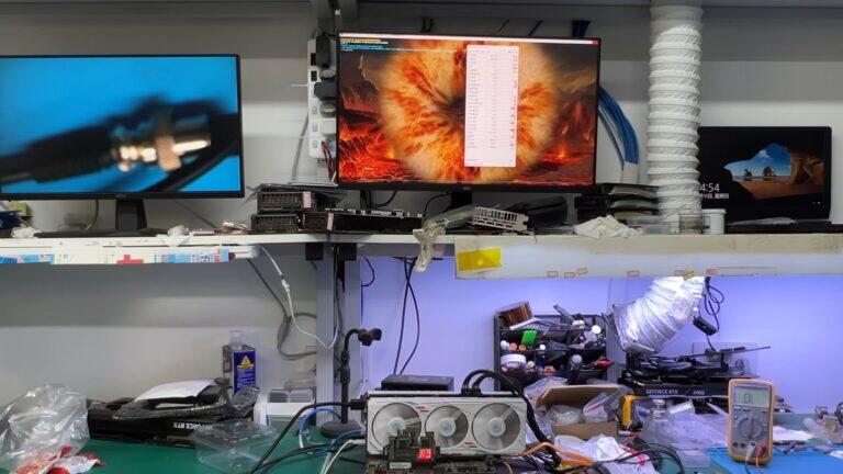 GeForce RTX 3070 ini berhasil diselamatkan setelah di sambar petir dan kebakaran!