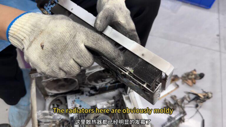 GeForce RTX 3070 ini berhasil diselamatkan setelah di sambar petir dan kebakaran!