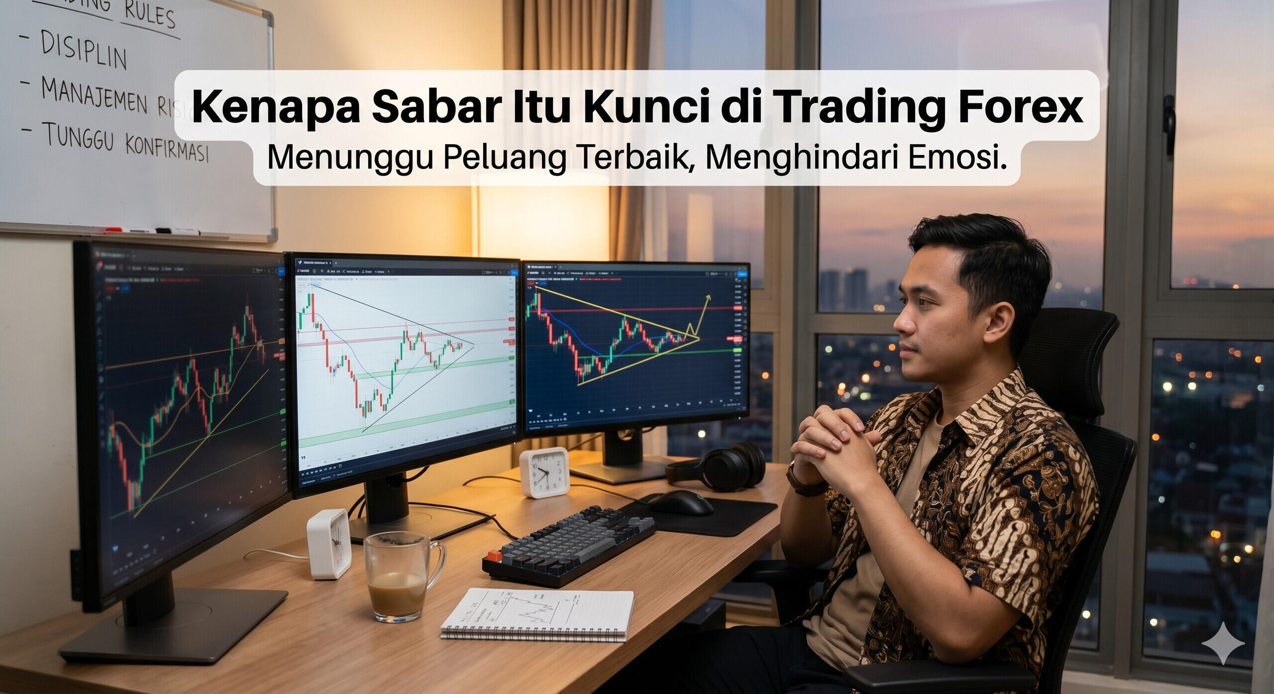 Kenapa Sabar Itu Kunci di Trading Forex