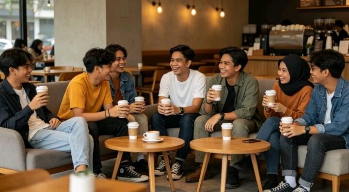 Pecinta Kopi Kaum Muda