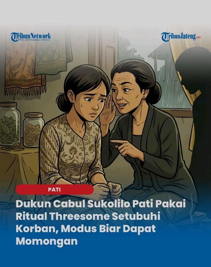 Dukun Cabul Pati Dibekuk, Ritualnya Threesome Bareng Istri