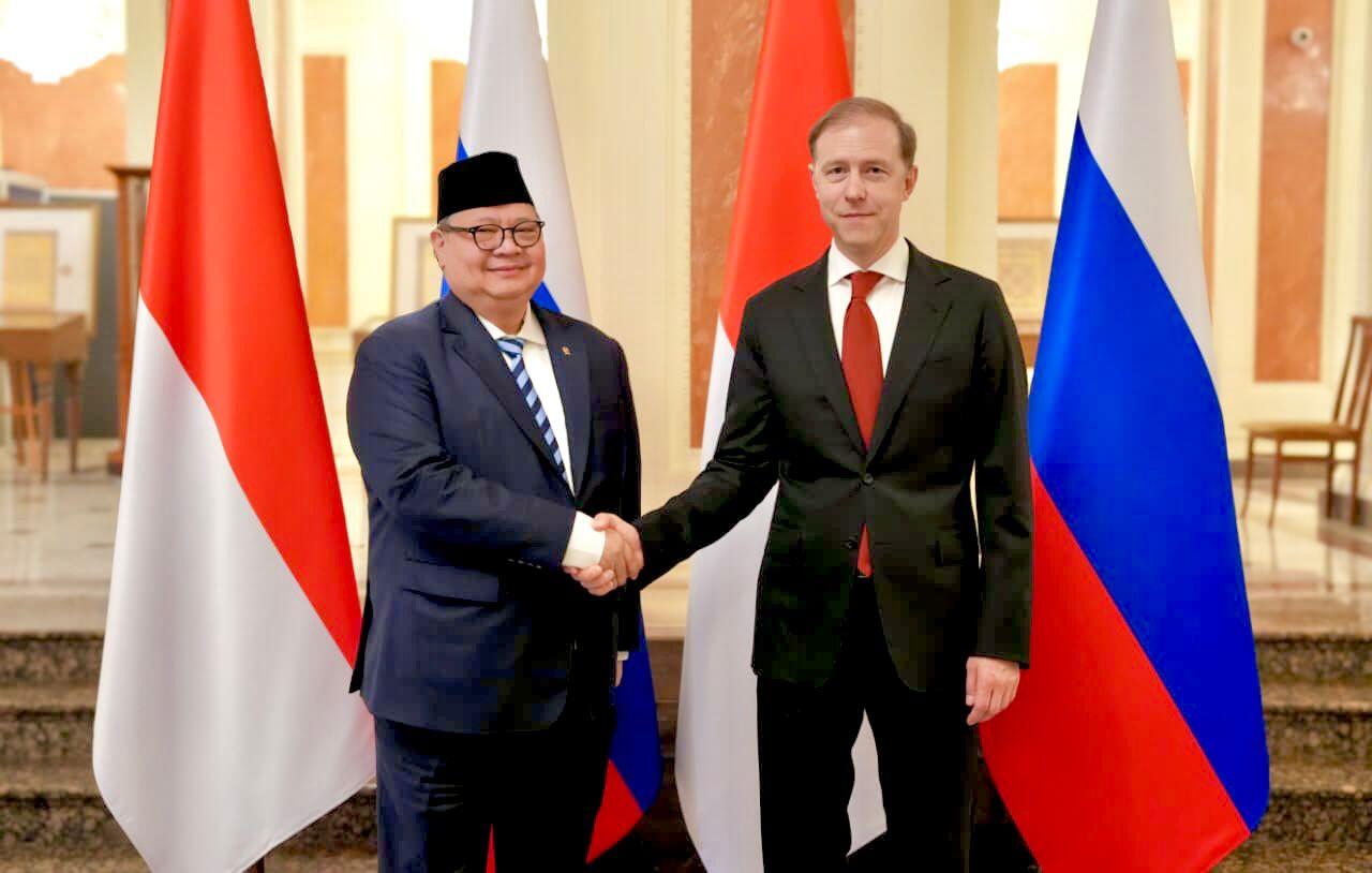 Airlangga Ketemu Wakil PM Rusia, Ada Proyek Strategis yang Dibahas!