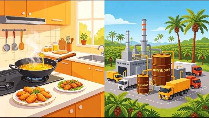 🛢️💧 Minyak: Emas Cair yang Menggerakkan Dunia, Dari Dapur Hingga Industri ✨🌍