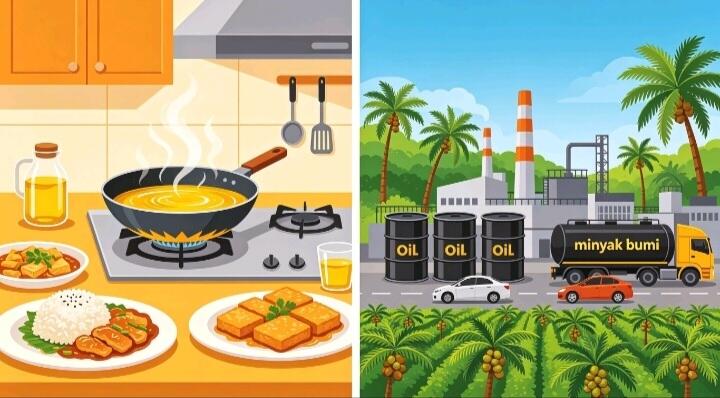 🛢️💧 Minyak: Emas Cair yang Menggerakkan Dunia, Dari Dapur Hingga Industri ✨🌍