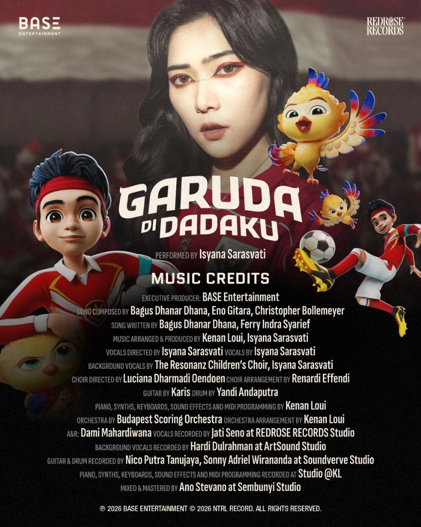 Isyana Sarasvati Hidupkan Perjuangan Putra di MV Garuda di Dadaku