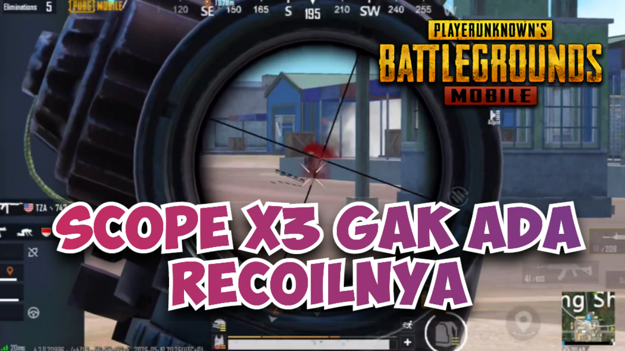 [Video] Scope X3 Gak Ada Recoilnya - PUBG MOBILE