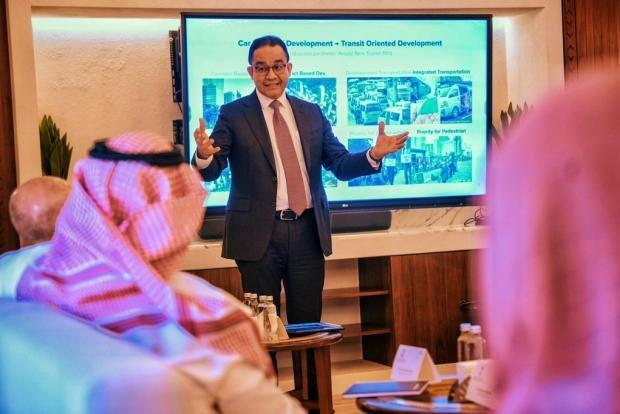 Anies Jadi Dewan Penasihat Riyadh, Sebut Jakarta Jadi Tolok Ukur Keberhasilan
