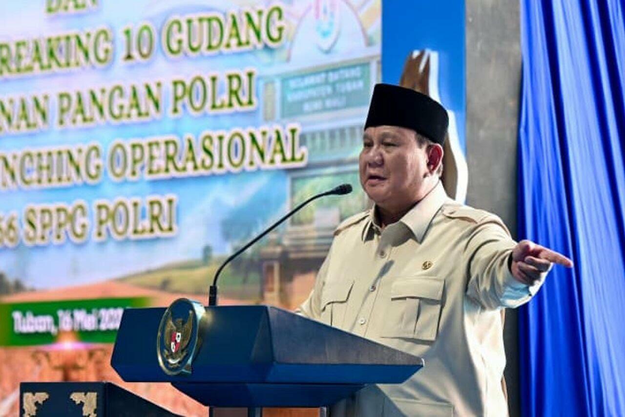 Prabowo: Negara Tak Bisa Bertahan Kalau Beras dan Energi Masih Bergantung Impor