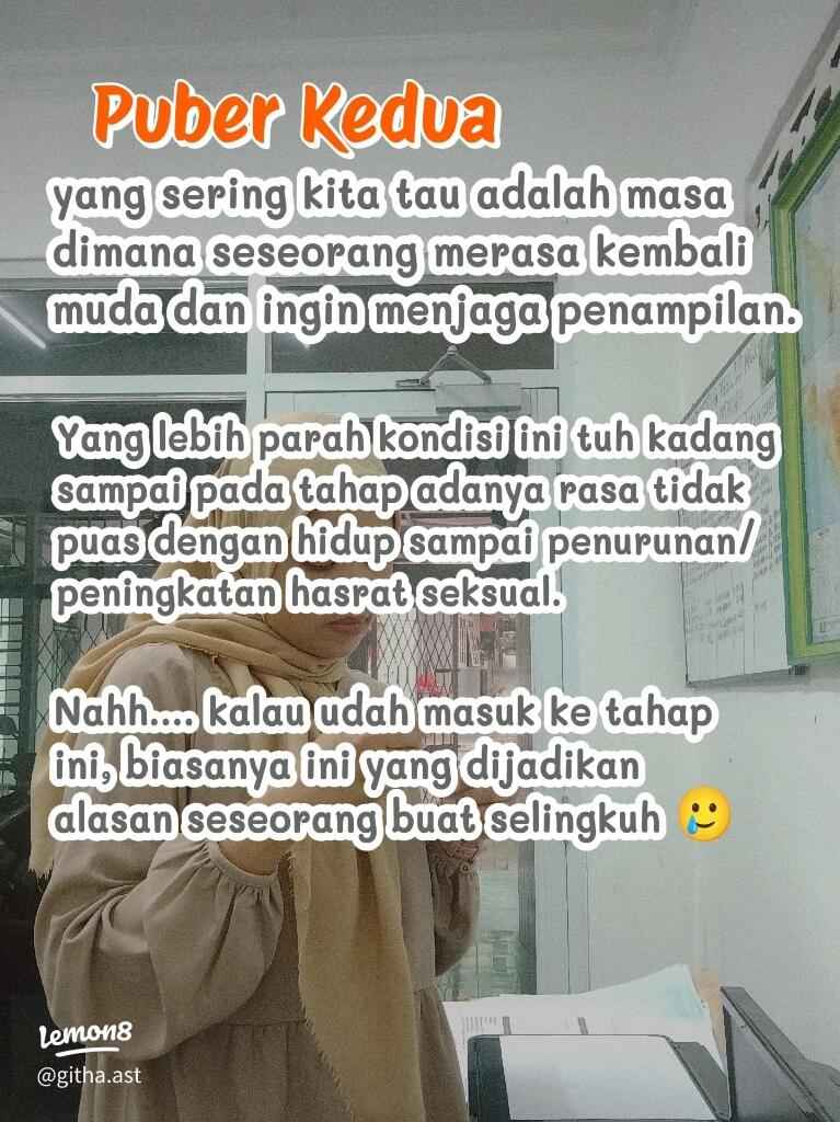 Puber Kedua Itu Mitos Atau Fakta!