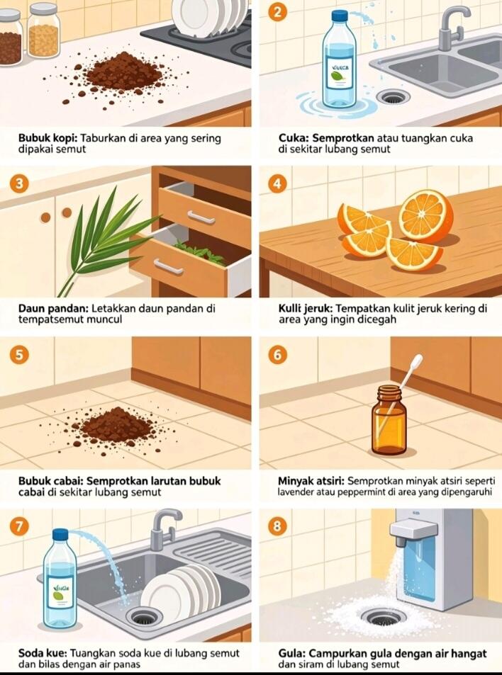 8 Cara Usir Semut Bandel