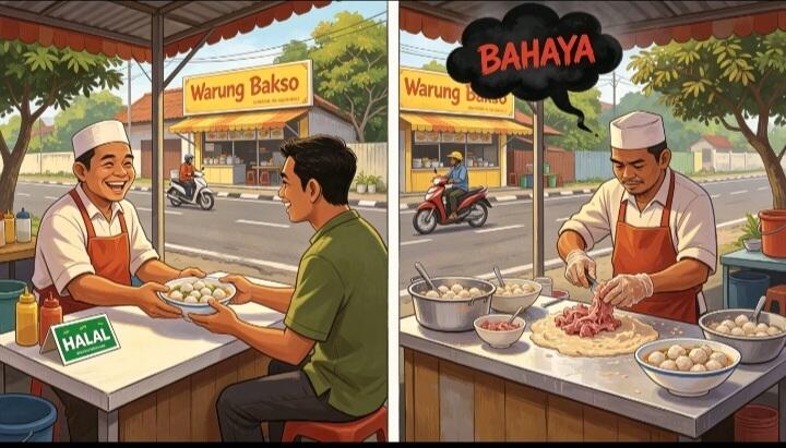 Bahaya &amp; alasan Pedagang Curang Pakai Daging Babi Di Bakso