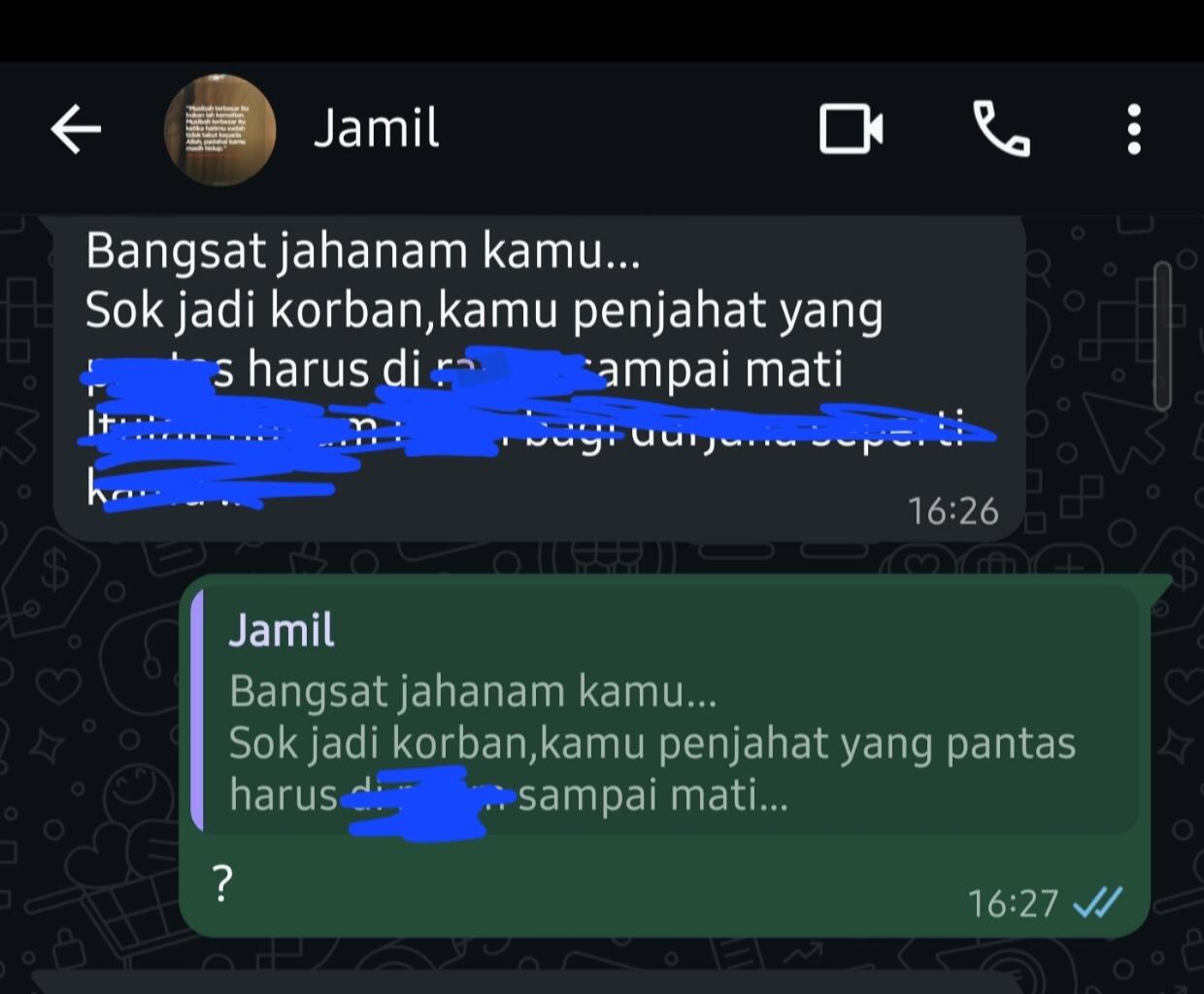 ASHAFIYATUN ARRAYAN SISWA LIPIA PENIPU &amp; PENGANCAM PEMBUNUHAN/ PERSEKUSI