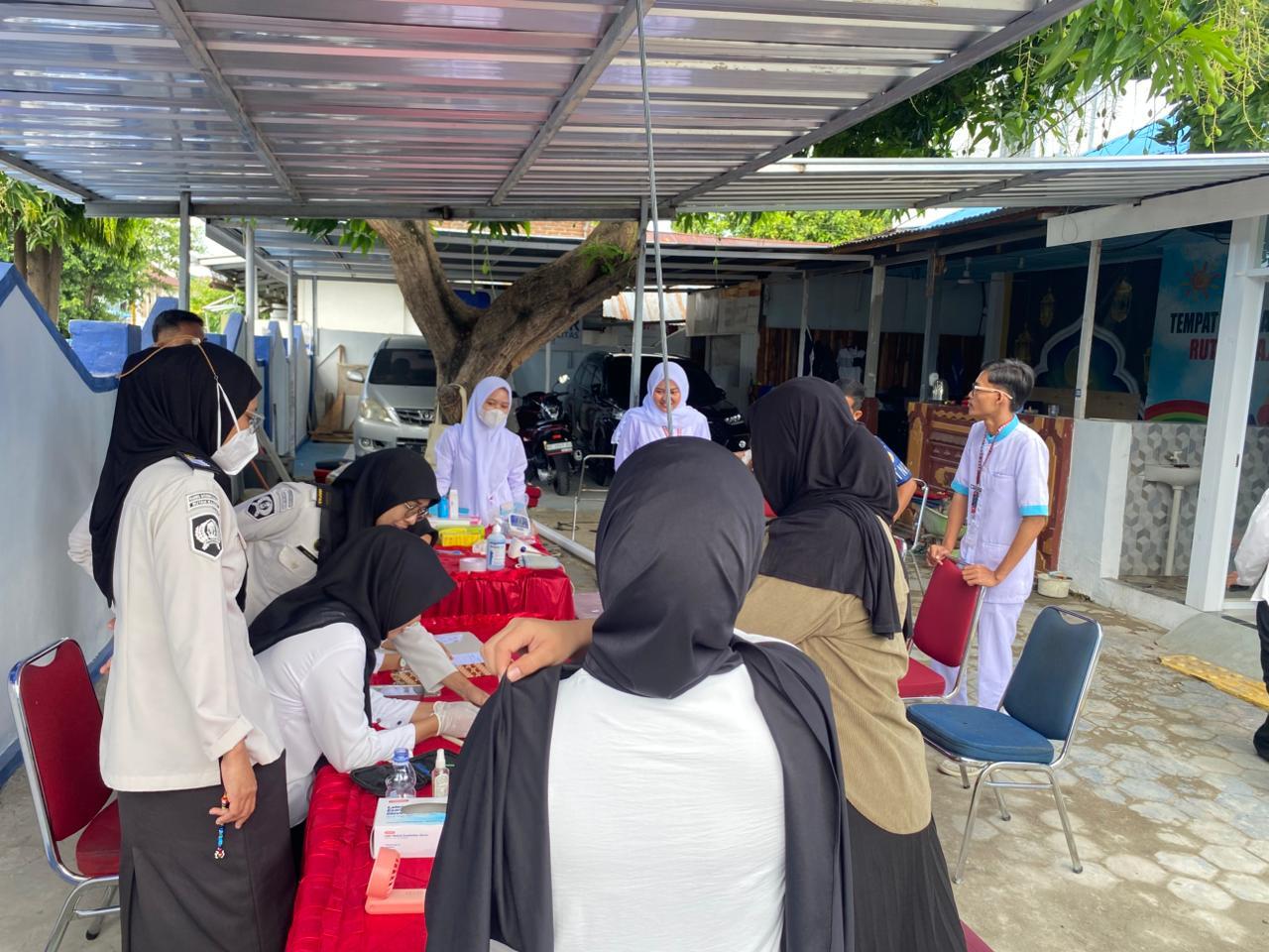 Rutan Majene Berikan Pelayanan Kesehatan Gratis untuk Masyarakat dan Pengunjung