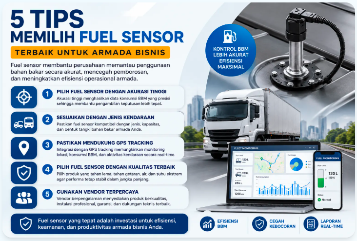 Biaya BBM Membengkak? Fuel Sensor Bisa Jadi Solusinya 🚛🔥