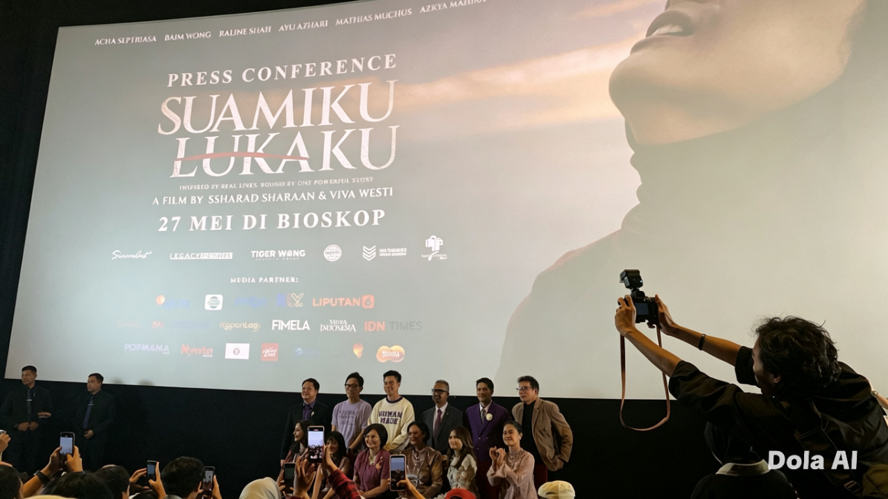 Jelang Tayang di Bioskop Mulai 27 Mei 2026,Film SUAMIKU LUKAKU Ajak Stop KDRT 