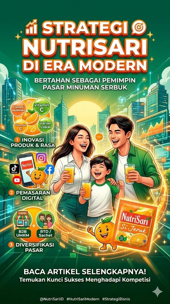 Strategi Nutrisari Tetap Bertahan Dan Disukai Konsumen