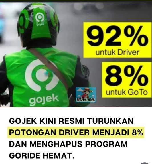 Potongan Ojol 8%, Bukti Transportasi Di Indonesia Masih Buruk