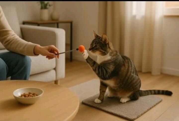 Trik Jitu Melatih Kucing