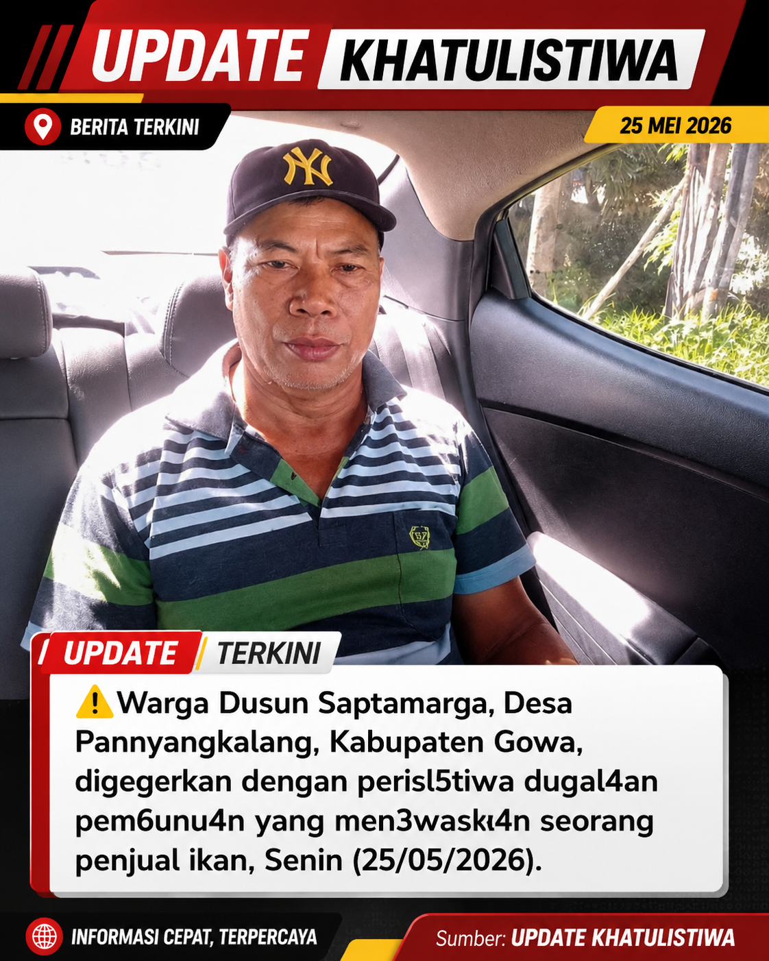 ⚠️Warga Dusun Saptamarga, Desa Pannyangkalang,