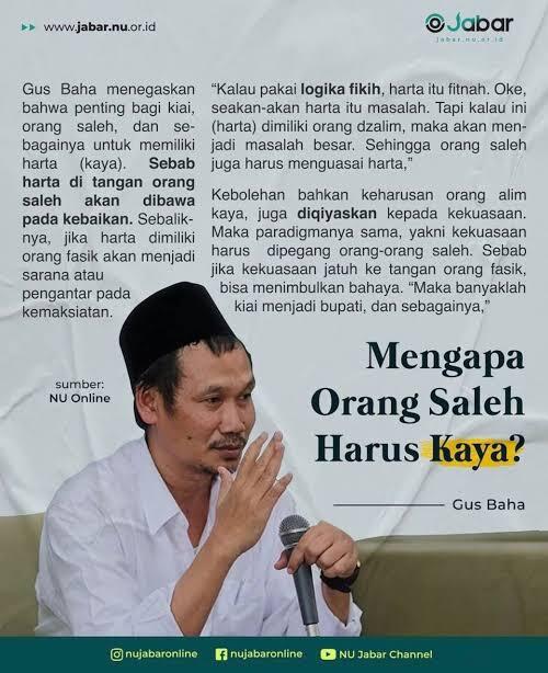 Ternyata Petuah Leluhur, Kita Ini Wajib Kaya!