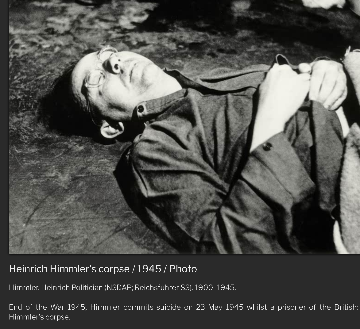 [History] Kematian Pimpinan Nazi (Heinrich Himmler, Hermann G&ouml;ring , Joseph Goebbels)