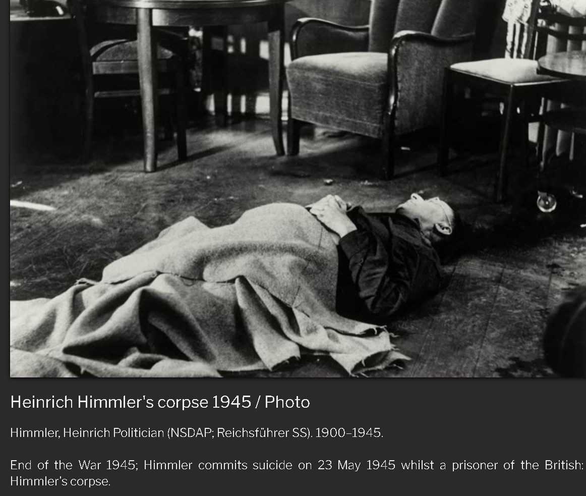 [History] Kematian Pimpinan Nazi (Heinrich Himmler, Hermann G&ouml;ring , Joseph Goebbels)