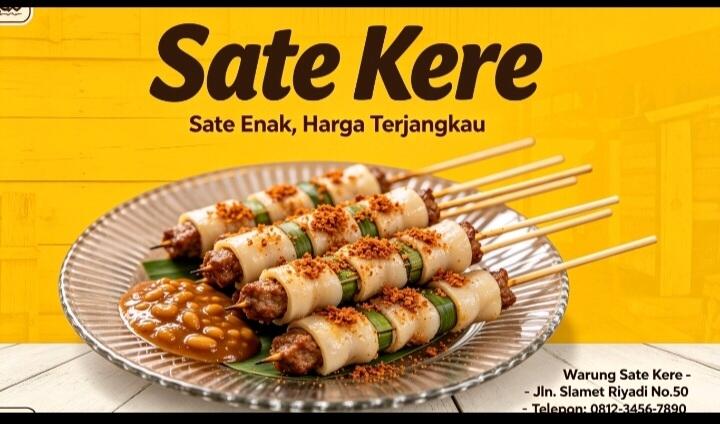 Usaha Sate Kere: Kuliner Legendaris Modal Kecil, Untung Berlipat Ganda