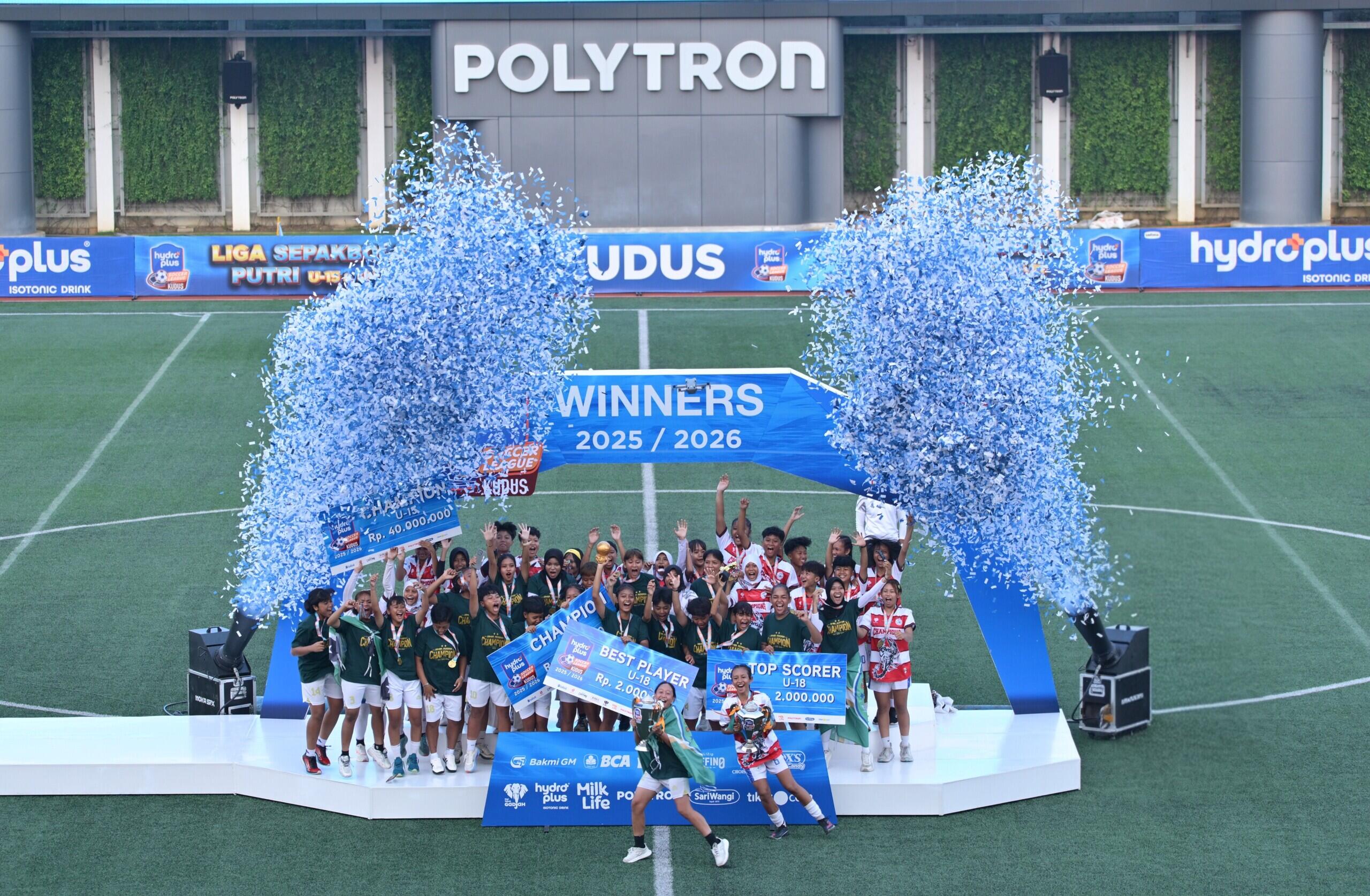 Scorpion FC U-15 dan Samba Persada Women U-18 Puncaki Klasemen HPSL
