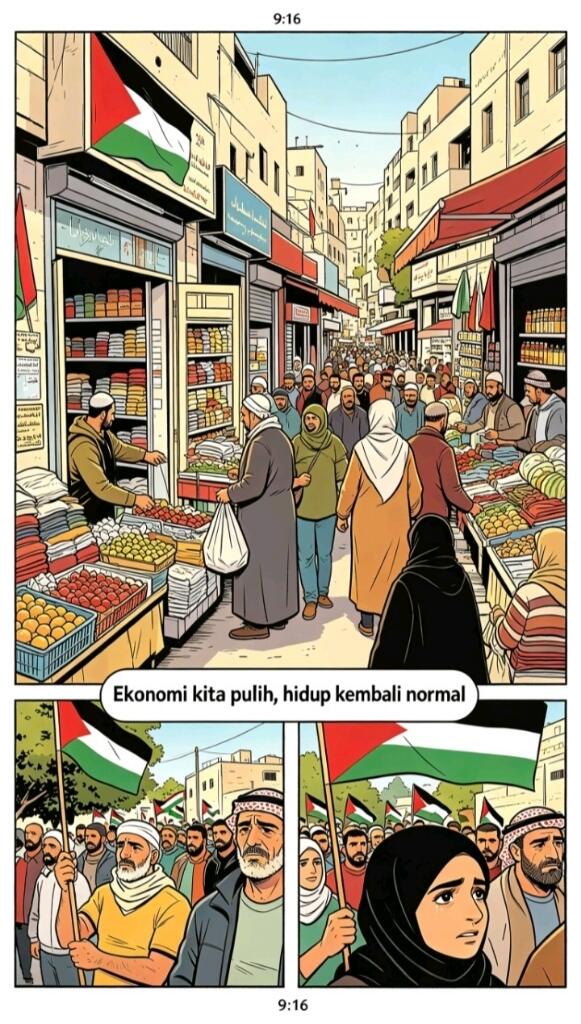 kritik tajam buat dunia yang cuma banyak janji, dan pesan semangat berjuang 🇵🇸
