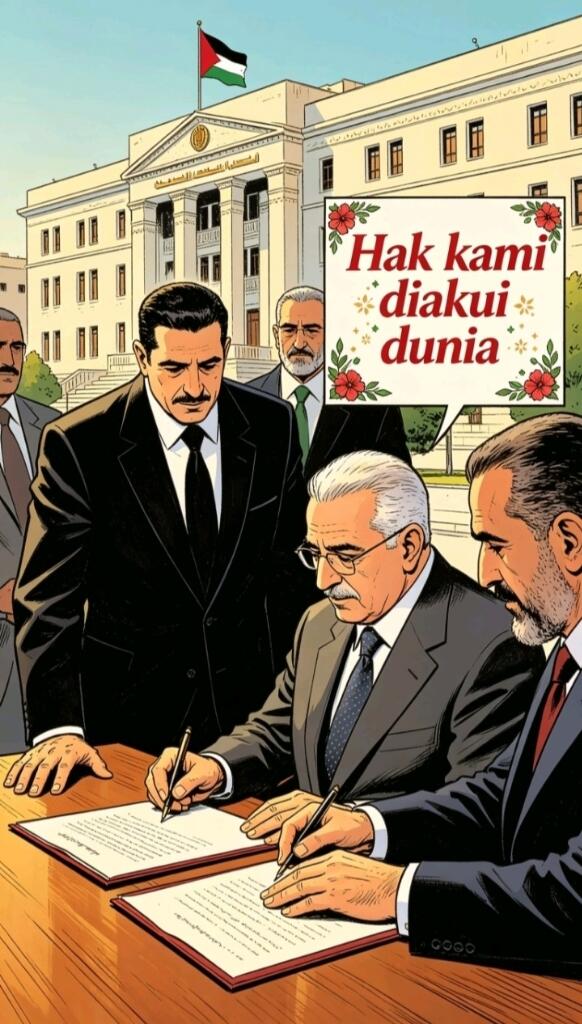 kritik tajam buat dunia yang cuma banyak janji, dan pesan semangat berjuang 🇵🇸