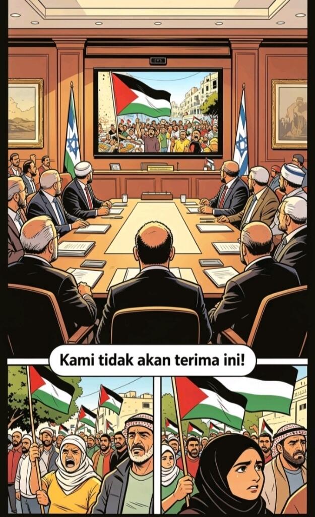 kritik tajam buat dunia yang cuma banyak janji, dan pesan semangat berjuang 🇵🇸