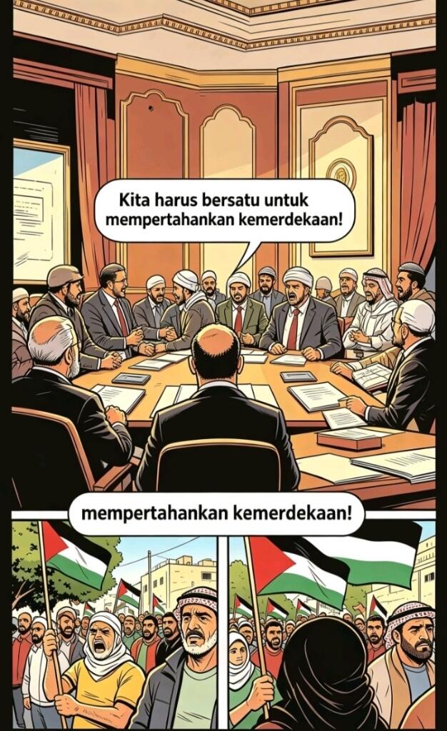 kritik tajam buat dunia yang cuma banyak janji, dan pesan semangat berjuang 🇵🇸