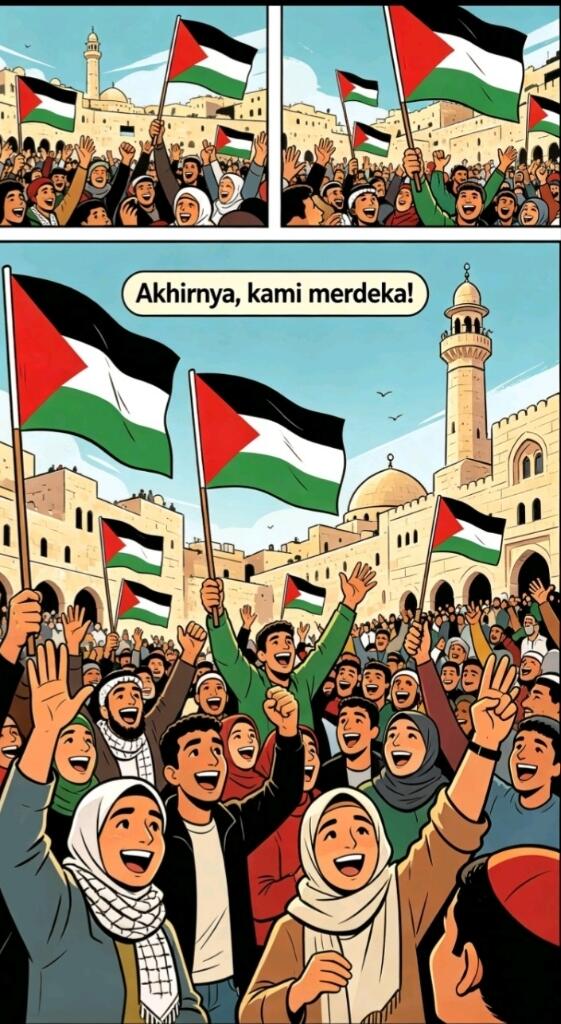 kritik tajam buat dunia yang cuma banyak janji, dan pesan semangat berjuang 🇵🇸