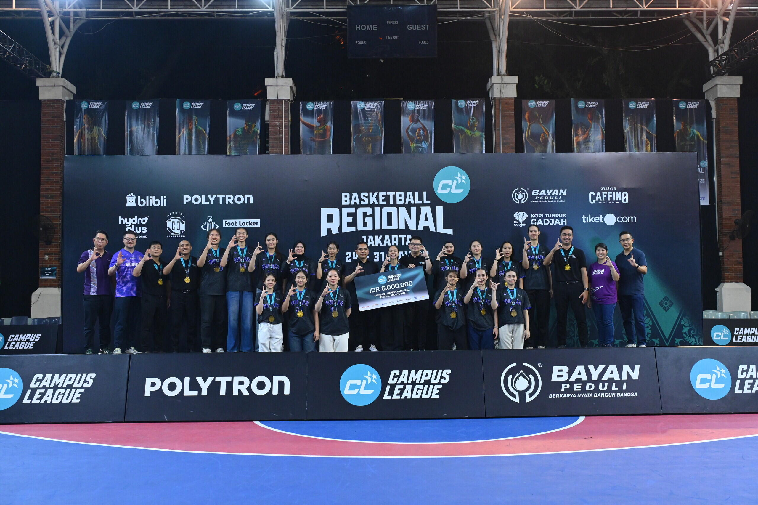 UPH dan BINUS Berbagi Gelar di Campus League Jakarta