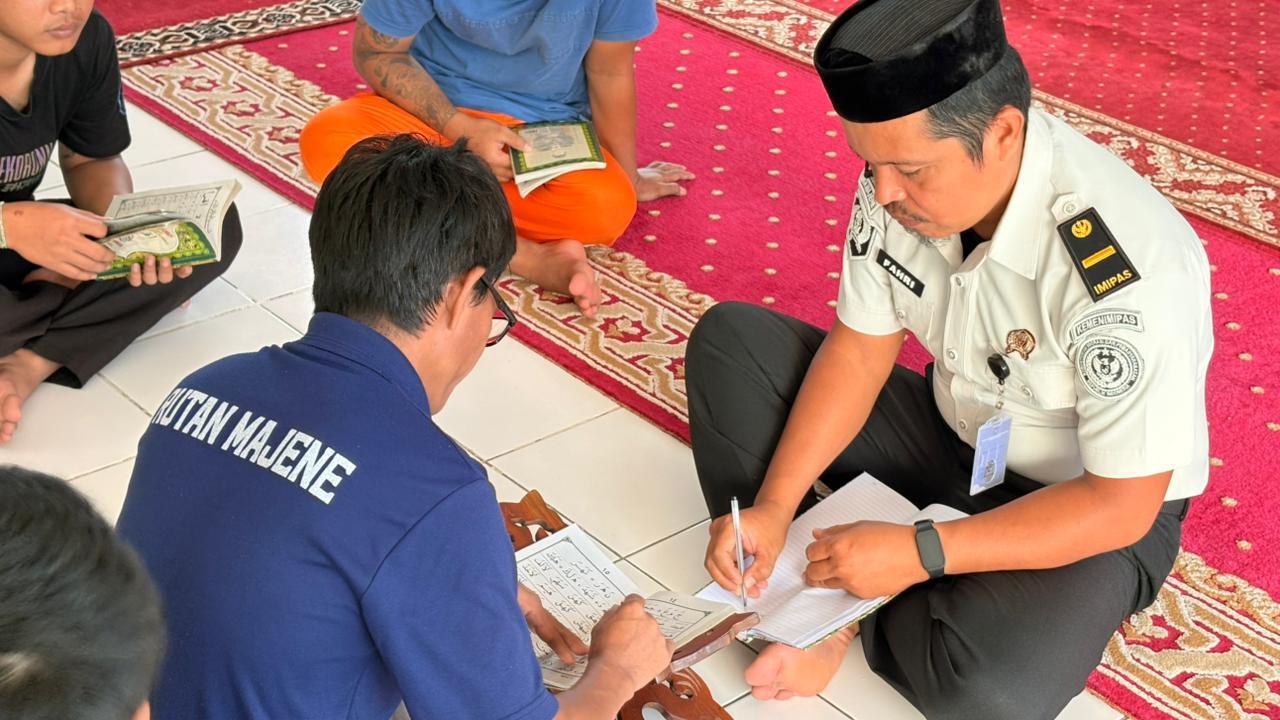 Kelas Iqra&rsquo; Jadi Sarana Pembinaan dan Perubahan Positif Warga Binaan