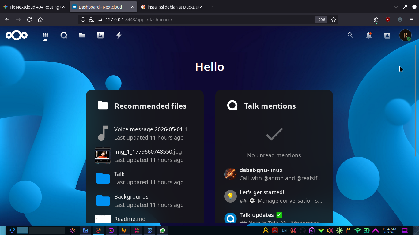 membuat nextcloud server podman di gnu linux os yang mudah 